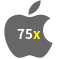 Aplicativo 75x para iOS